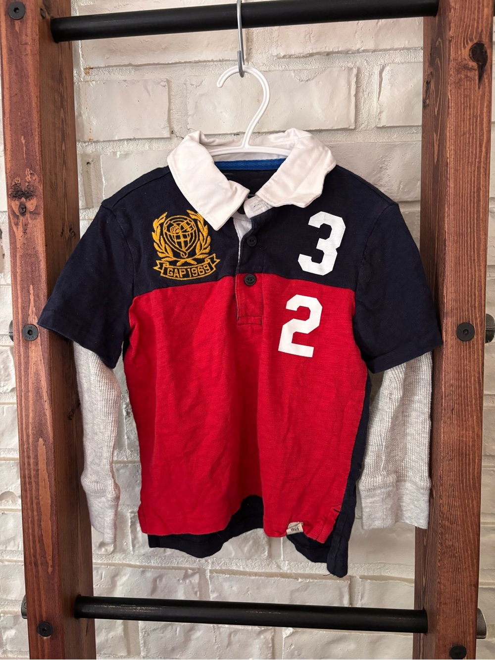 ✨3/$25✨ Baby Gap Rugby Shirt